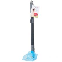 Vadigran - Set de ramassage excréments, télescopique max 1 m. pour chien