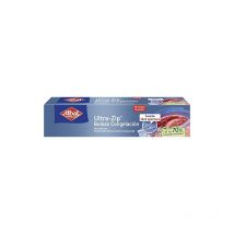 Albal Ultra Zip 3 Litre Bags, Made from 70% Recycled Materials, Heavy Duty, Reusable, Recyclable, Recyclable, Ultra-Zip Sealable, 12 Large Bags. Sans