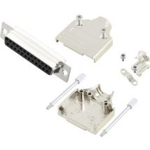 Mh Connectors - MHDM25-DM25S-K Kit embase sub-d femelle 180 ° Nombre de pôles: 25 fût à souder 1 pc(s)