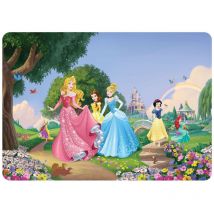 Set de table - Disney princesses - Raiponce, Cendrillon, Belle, Blanche neige, Ariel - 42x30 cm