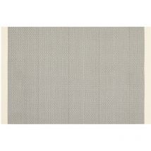 Set de table tissé avec liseré Gris 45x30 cm