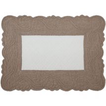 Set de table morphée miel Ecru 30x45 cm