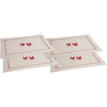 Set de table en coton (Lot de 4)