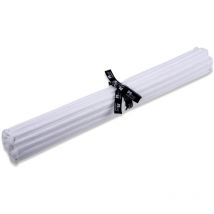 Set de table en tissu coton blanc