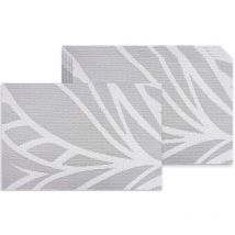 Set de table en vinyle motif branche (Lot de 6)