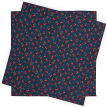 Set de table enduit cerises 45x45 cm