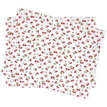 Set de table enduit cerises 35x45 cm