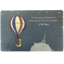 Set de table Le Petit Prince gris bleu