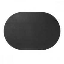 Set de table ovale 49x33cm Asa Noir