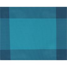 Set de table plastique lavable Bleu 30x45 cm