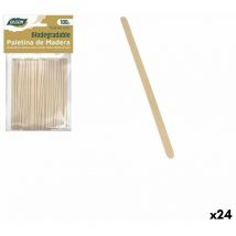 Set dede café Algon bois 100 pièces 110 x 1 x 5 mm (24 pcs.)