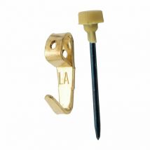 Set di 10 ganci + aghi per quadri e cornici leggere Le Crochet Francais le crochet français