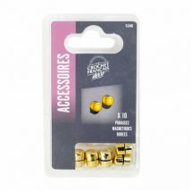 Le Crochet Francais - Set di 10 puntine magnetiche Centrale Brico