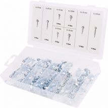 Set di 120 viti autoperforanti