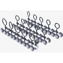 Kit di fissaggio per tetto 15 anelli compatibile con condate e murum