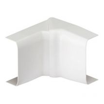 Set di 2 angoli interni variabili bianchi per modanatura, h. 3,4 x P.1,5 cm Tehalit