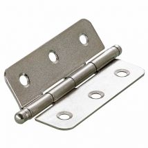 Set di 2 cerniere in acciaio per mobili Hettich L.60 x L.40 mm Hettich