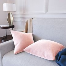 Set di 2 Federe Per Cuscini In Velluto Morbido e Resistente Copricuscini Per Divano Poltrona Soggiorno Arredo Arredamento Casa Design Moderno