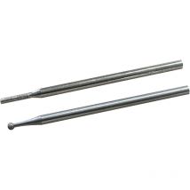 Set di 2 frese diamantate sferiche 1,6/1,8 mm Maxicraft