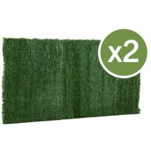 Habitat Et Jardin - Set di 2 siepi artificiali - 150 x 300 cm