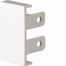 Set di 2 punte bianche per modanatura, h. 4,3 x P.2,8 cm Tehalit