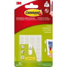 Set di 24 schede adesive COMMAND board, bianche COMMAND