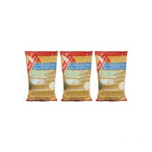 Set di 3 additivi in polvere per malte e calcestruzzi impermeabilizzanti Sika Super Sika lite - Bianco - 1kg - Blanc