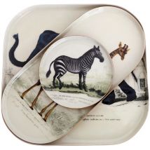 SIL - Set di 3 contenitori in metallo Safari