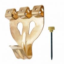 Set di 3 ganci per telai pesanti LE CROCHET FRANCAIS L.20 x l.38 mm LE CROCHET FRANÇAIS