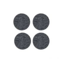 Set di 4 feltrini adesivi Scotch diam. 34 mm, grigio Scotch