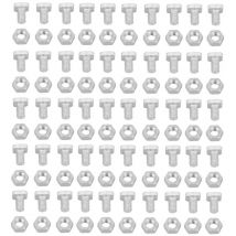 Eosnow Set di accessori per utensili da 50 bulloni in alluminio da 50 pezzi per serra