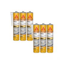 Set di 6 adesivi flessibili per piastrelle Sika Sika flex 145 - 490g - Terre cuite