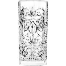 Rcr Cristalleria Italiana S.p.a. Linea Tattoo Bicchieri Da Acqua E Cocktail In Vetro Moderni Set 6 Bicchieri Di Cristallo Da 37 Cl