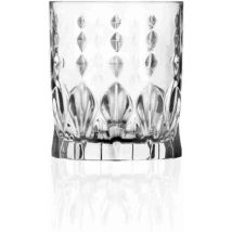 Set 6 Bicchieri Marilyn Dof 34 Cl In Eco Crystall Glass Trasparente Ideale Per Cocktail E Distillati