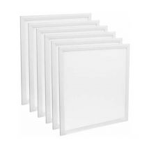 Lotto di 6 piastre led 29W 60x60cm 3600lm - Bianco naturale 4500K