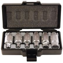 Set di 6 punte doppie per tappi di scarico