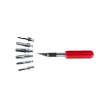 Set di 6 scalpelli per legno di precisione Maxicraft