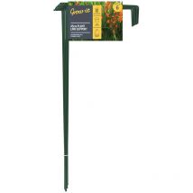 Set di 6 supporti per piante in acciaio da 45 cm