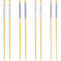 Set Di Bacchette Di Bambu 4 Riutilizzabili Per Sushi E Asiatico
