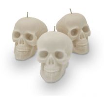 Northix - Set di candele con teschio