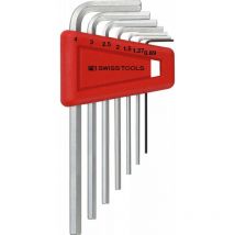 Set di chiavi a brugola in supporto di plastica 7 unità 089-4mm Pb Swiss Tools