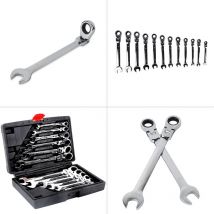 Set di chiavi a cricchetto reversibili 12 pezzi