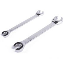 Set di chiavi per tubi freno in acciaio al cromo vanadio, 2 pezzi (6,8,10,12 mm)