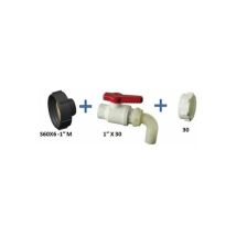 Set di collegamento a contenitori ibc S60X6X1"X30