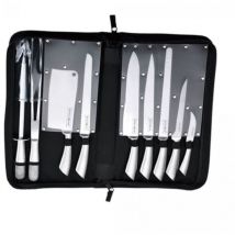 Set di coltelli da 10 pezzi con supporto