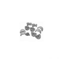 Set di cuscinetti inferiori per king 2P Novellini a muro, bianco.