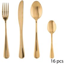 Set Di Lavandini D Oro Da 16 Pezzi - Sg Secret De Gourmet