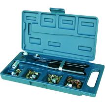 Techman - Set di pinze per dadi a crimpare + 40 inserti