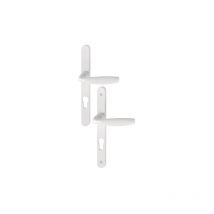 Set di porte su piastra stretta New-York 1810RH/300LMSGL/1810 Hoppe Bianco puro PZ70 - 3293347