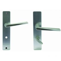 Set di porte Riviera BEZAULT Interasse 195 mm Argento - Bocca di erogazione - 0118282